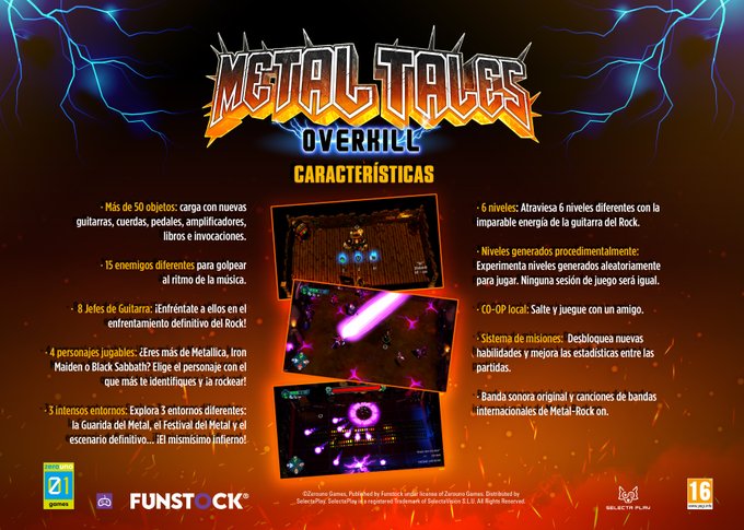 Metal Tales: Overkill está ya en preventa y saldrá a la venta el 1 de febrero