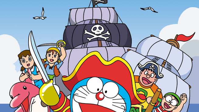 Doraemon y los Piratas de los Mares del Sur mañana 15 de enero en Boing