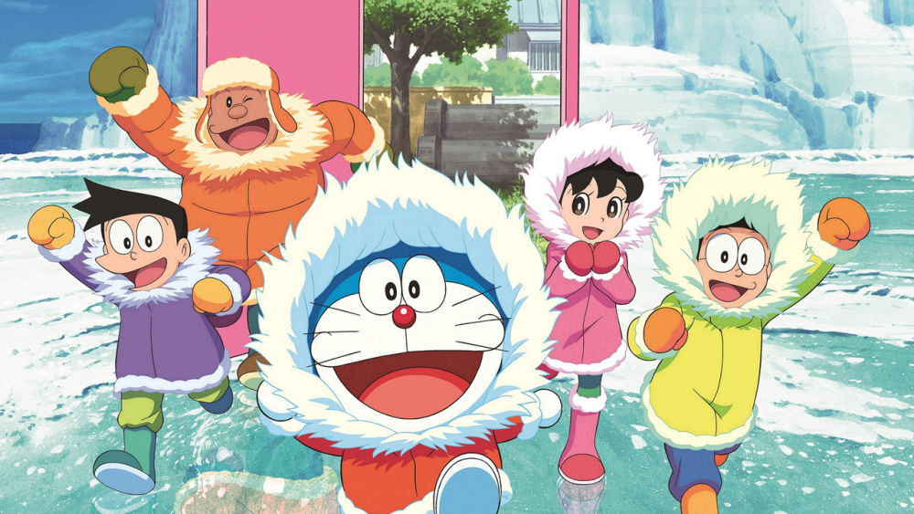 Doraemon Aventura en la Antártida, mañana domingo 5 de enero en Boing