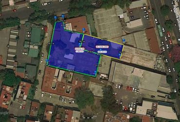 2153 m2 of land for sale in Downtown Coyoacan