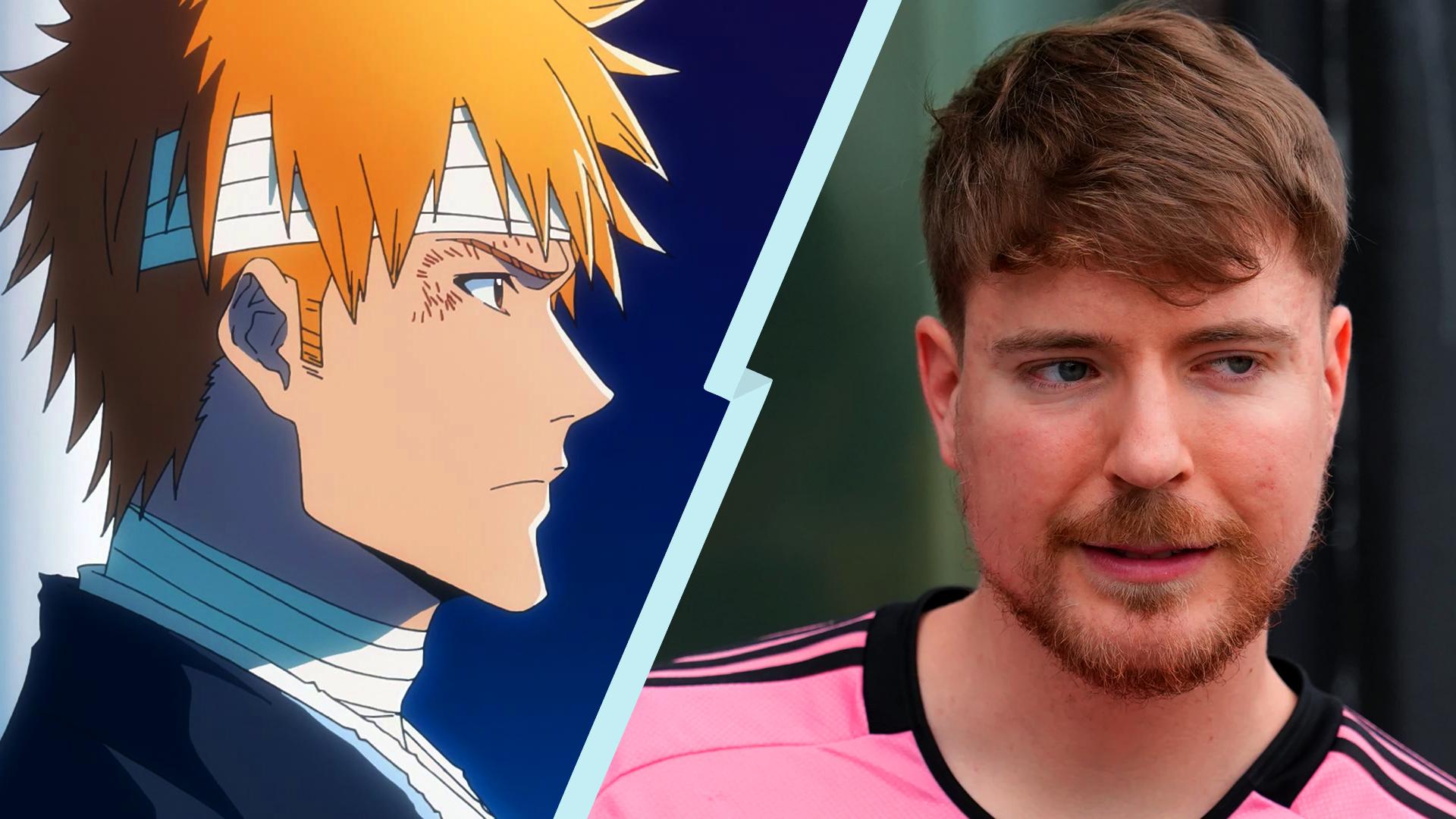 MrBeast causa la ira de los fans de Bleach — Kudasai