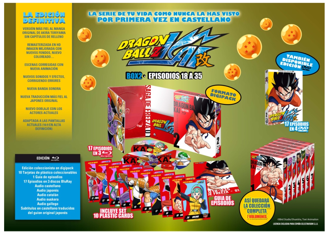 La Box 02 de Dragon Ball Z Kai a la venta en Blu-ray y DVD el 26 de febrero