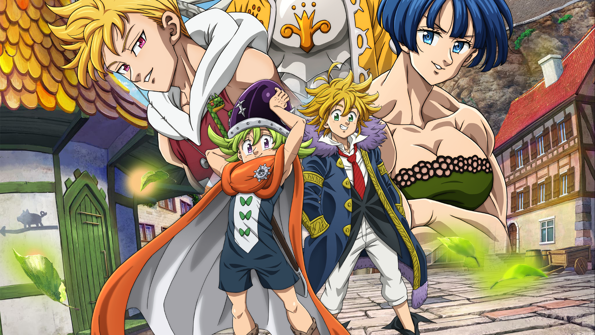 La segunda temporada de The Seven Deadly Sins: Four Knights of the Apocalypse ya está disponible en Netflix