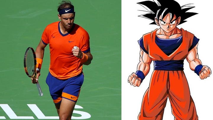 rafa nadal goku