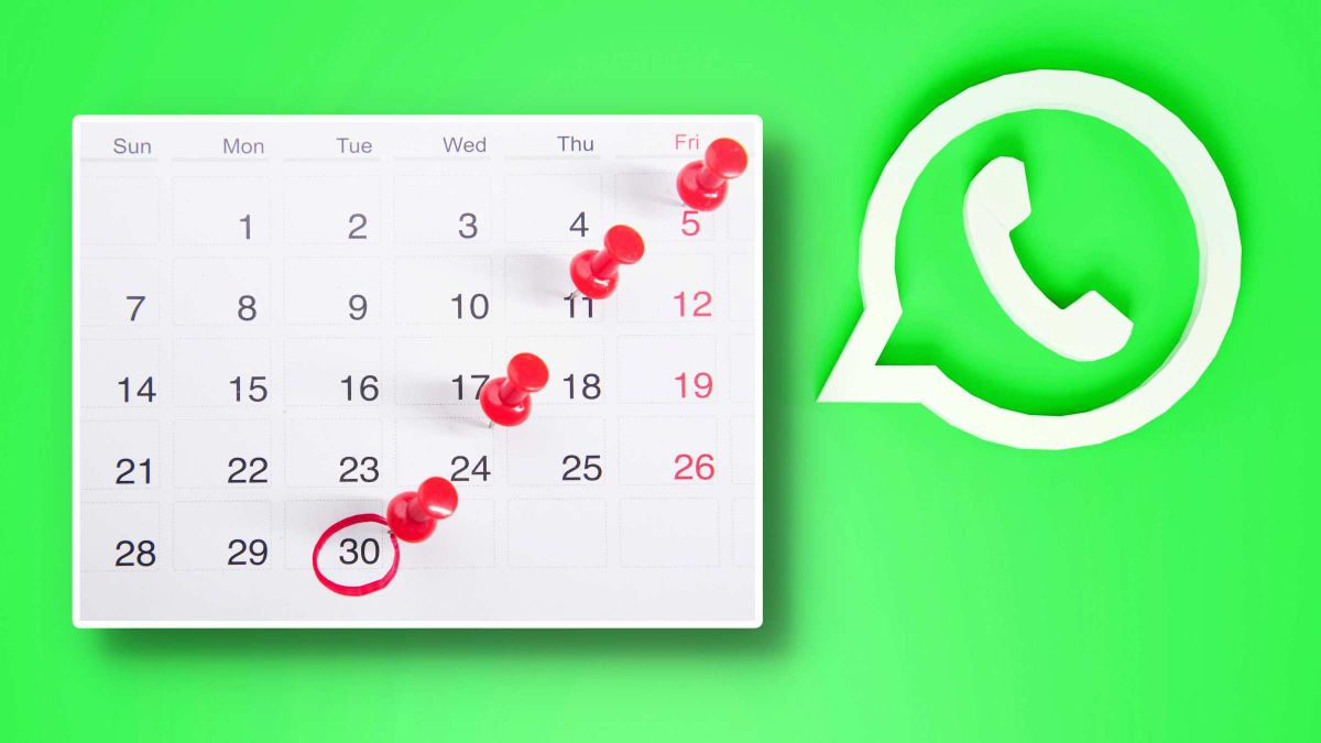 WhatsApp quiere ser tu calendario y te permitirá programar eventos en chats privados