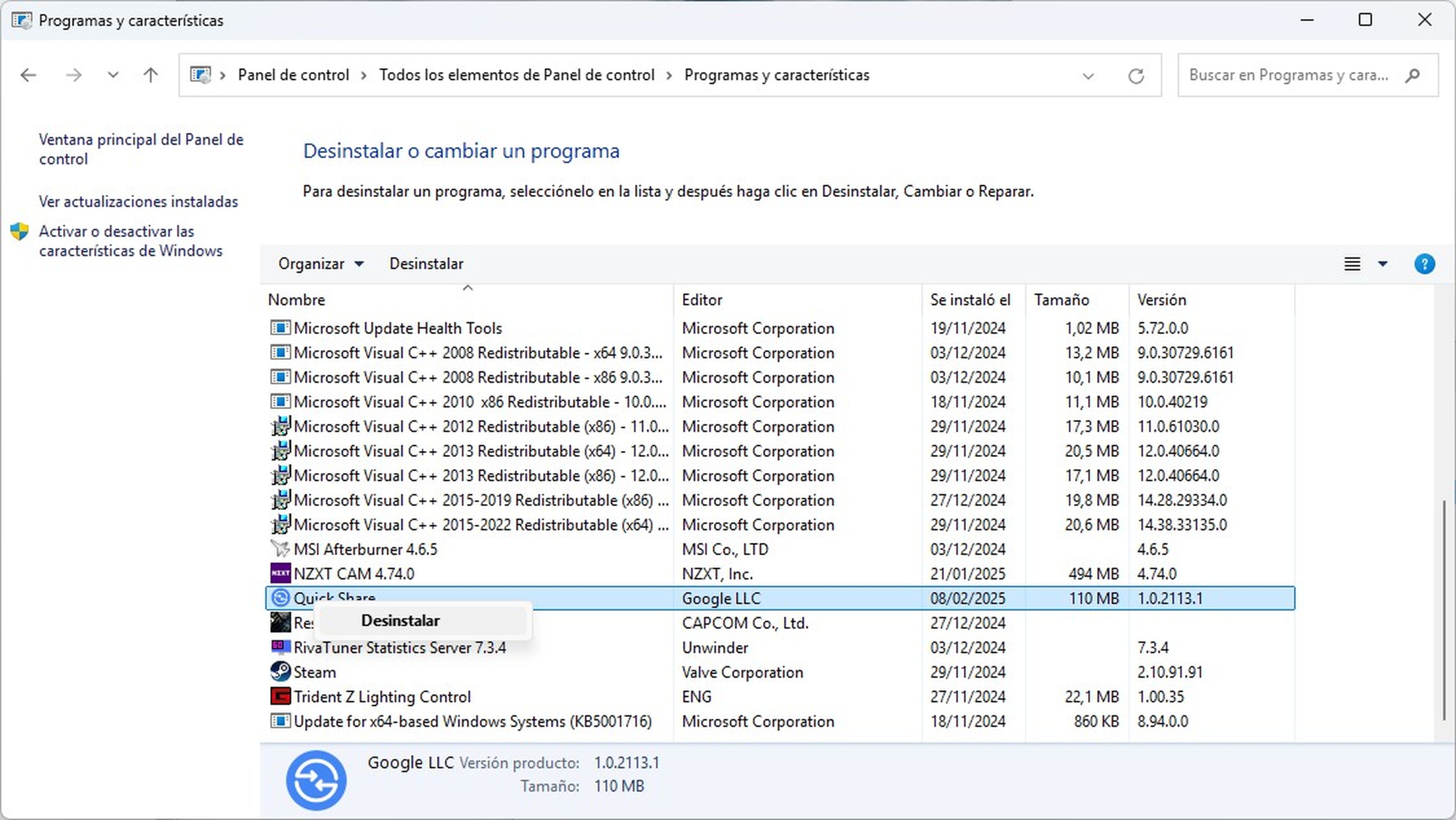 Se han instalado programas que no recuerdas haber descargado