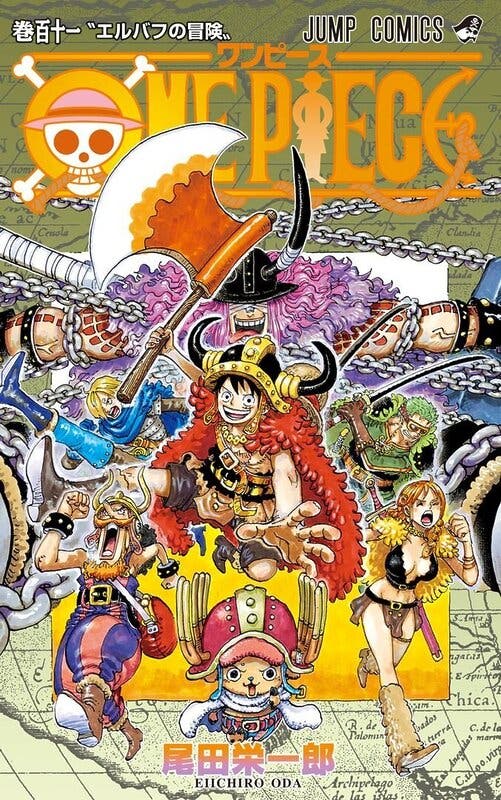 Tomo 111 de One Piece.