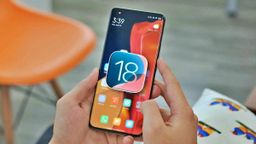 iOS 18 en un smartphone Android