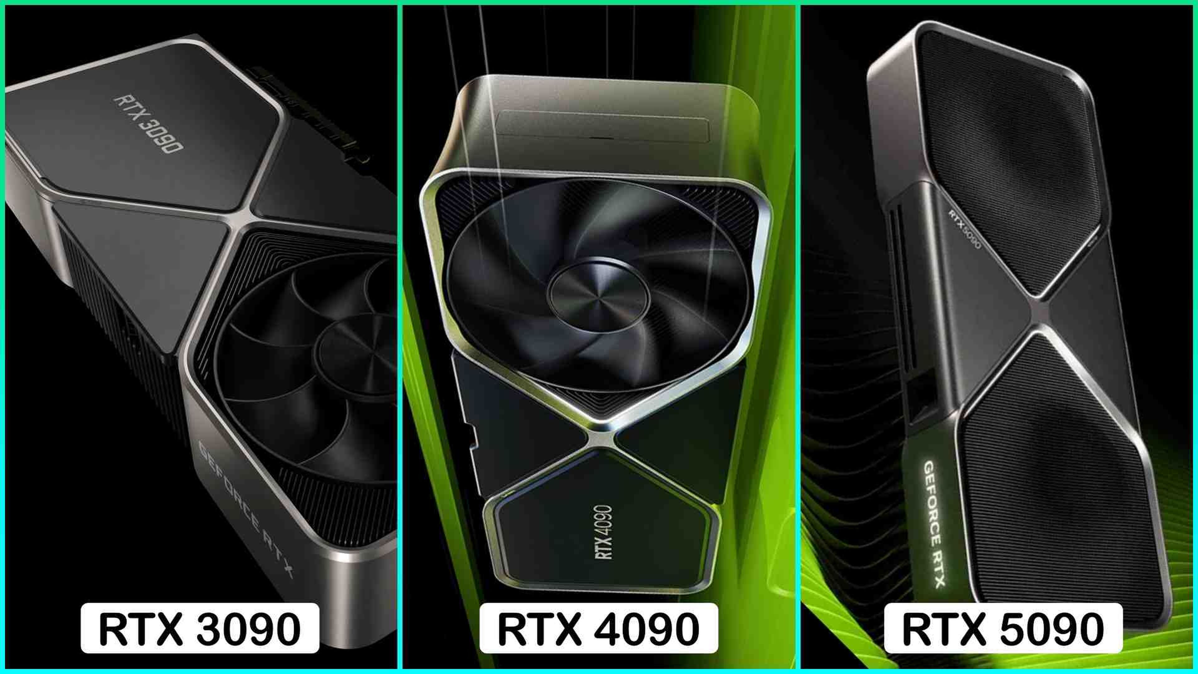 GeForce RTX 3090 4090 y 5090