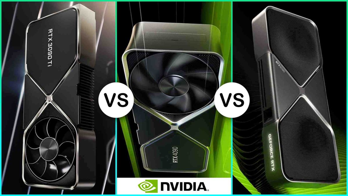 comparación de las series de GPUs y evolución