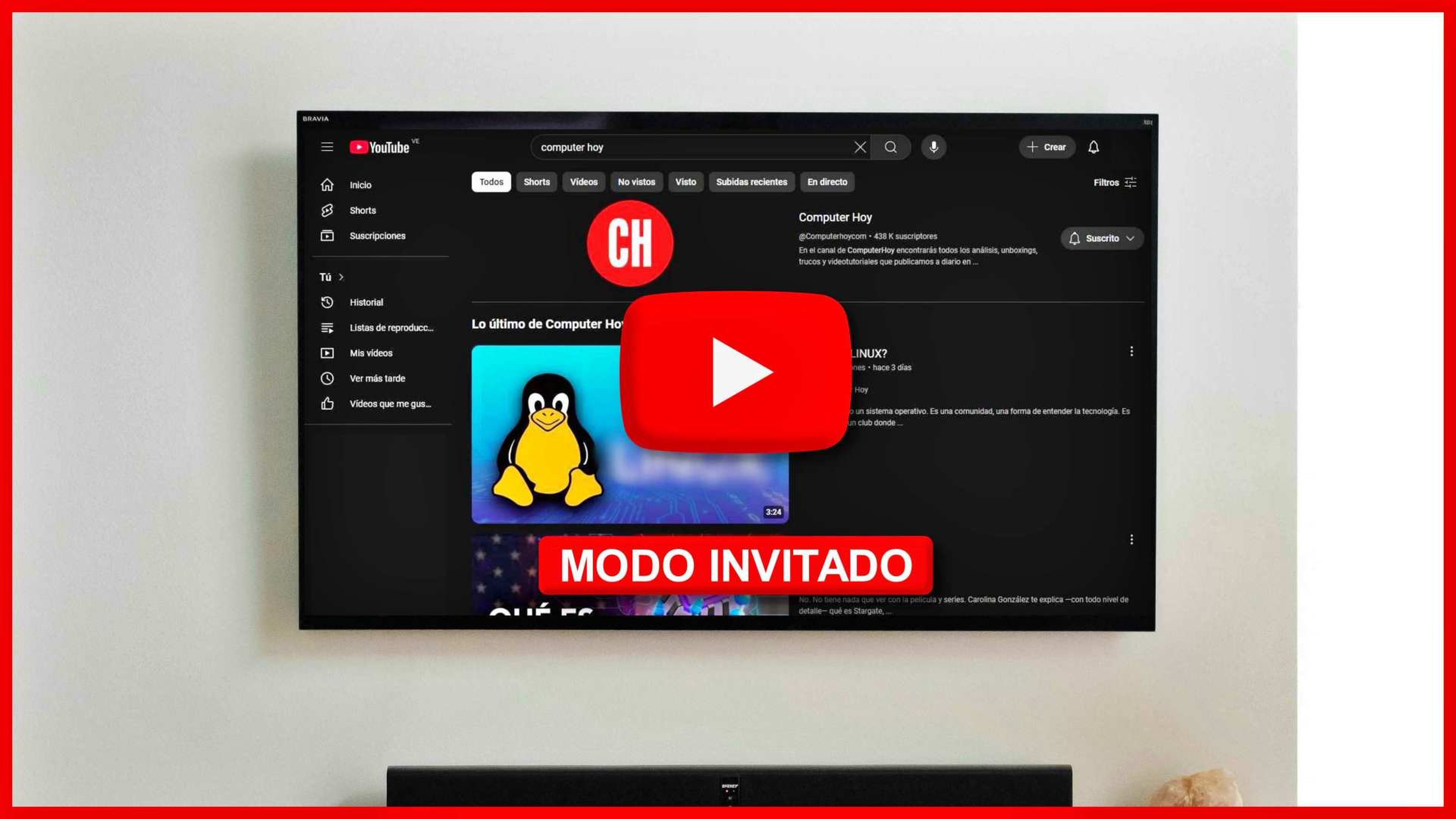 YouTube en Smart TV