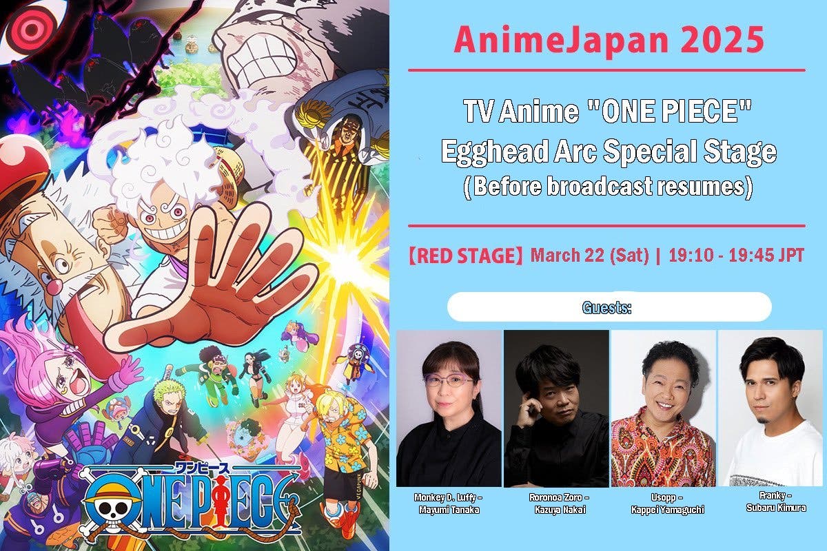 Horario de One Piece en AnimeJapan 2025