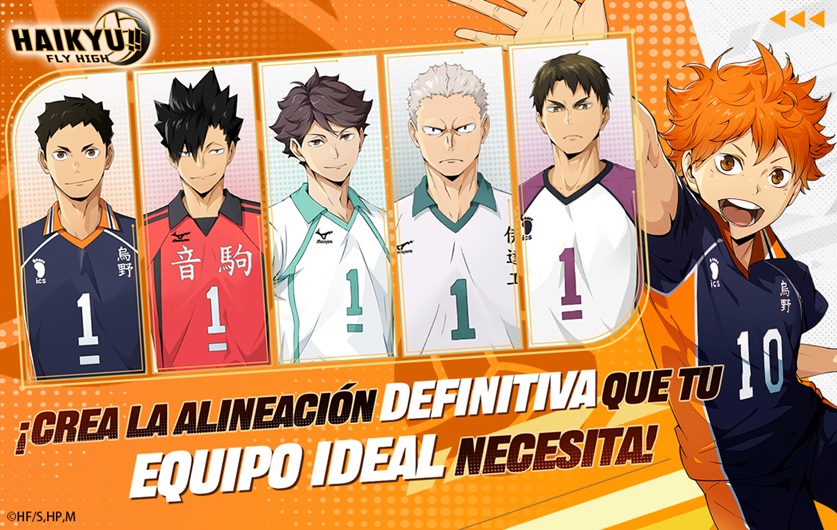 HAIKYU!! FLY HIGH llega a dispositivos digitales