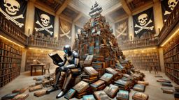 Meta se bajó mediante Torrent docenas de millones de libros pirateados, para entrenar a su IA