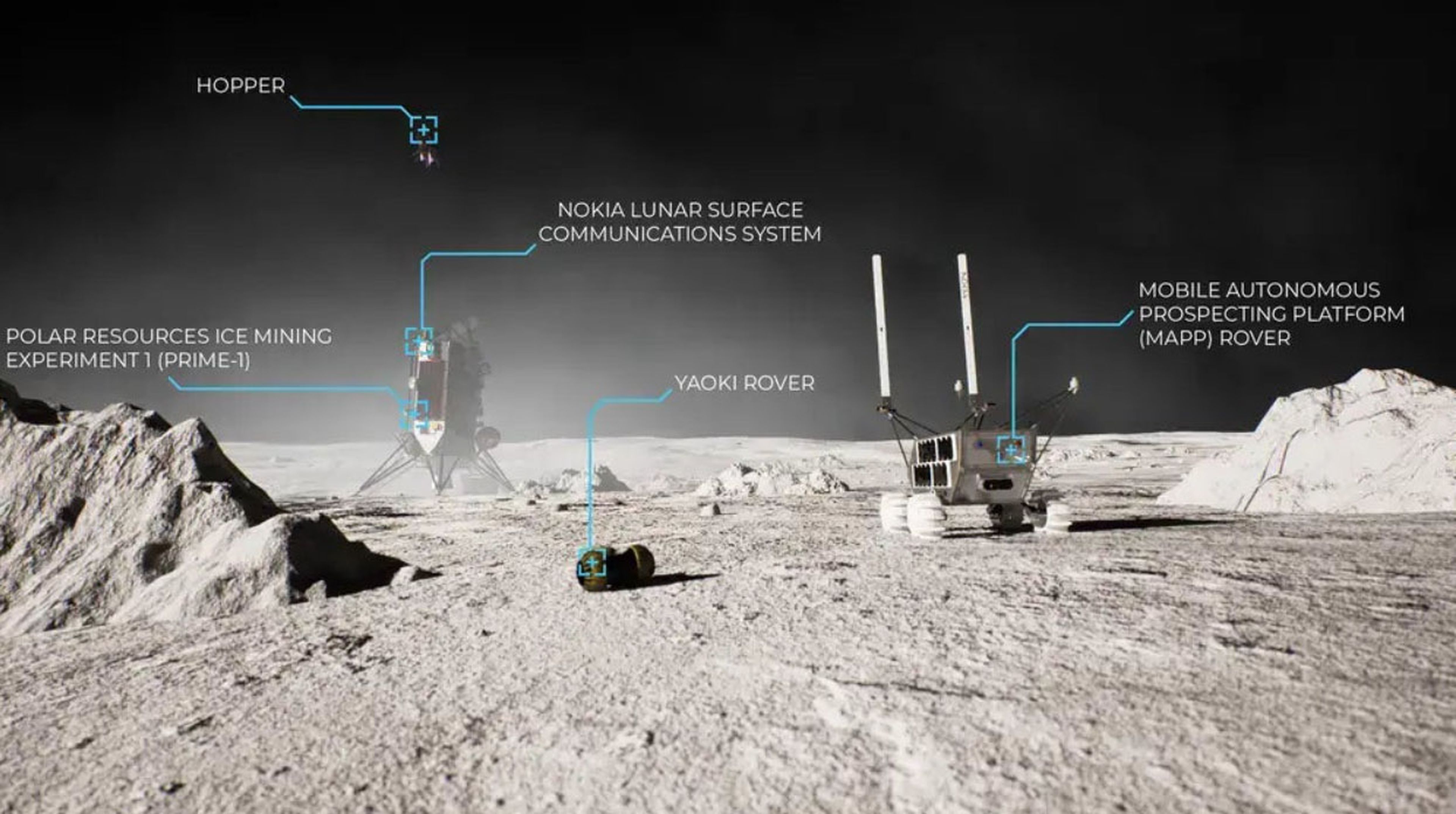 Nokia está a punto de desplegar la primera red 4G fuera de la Tierra