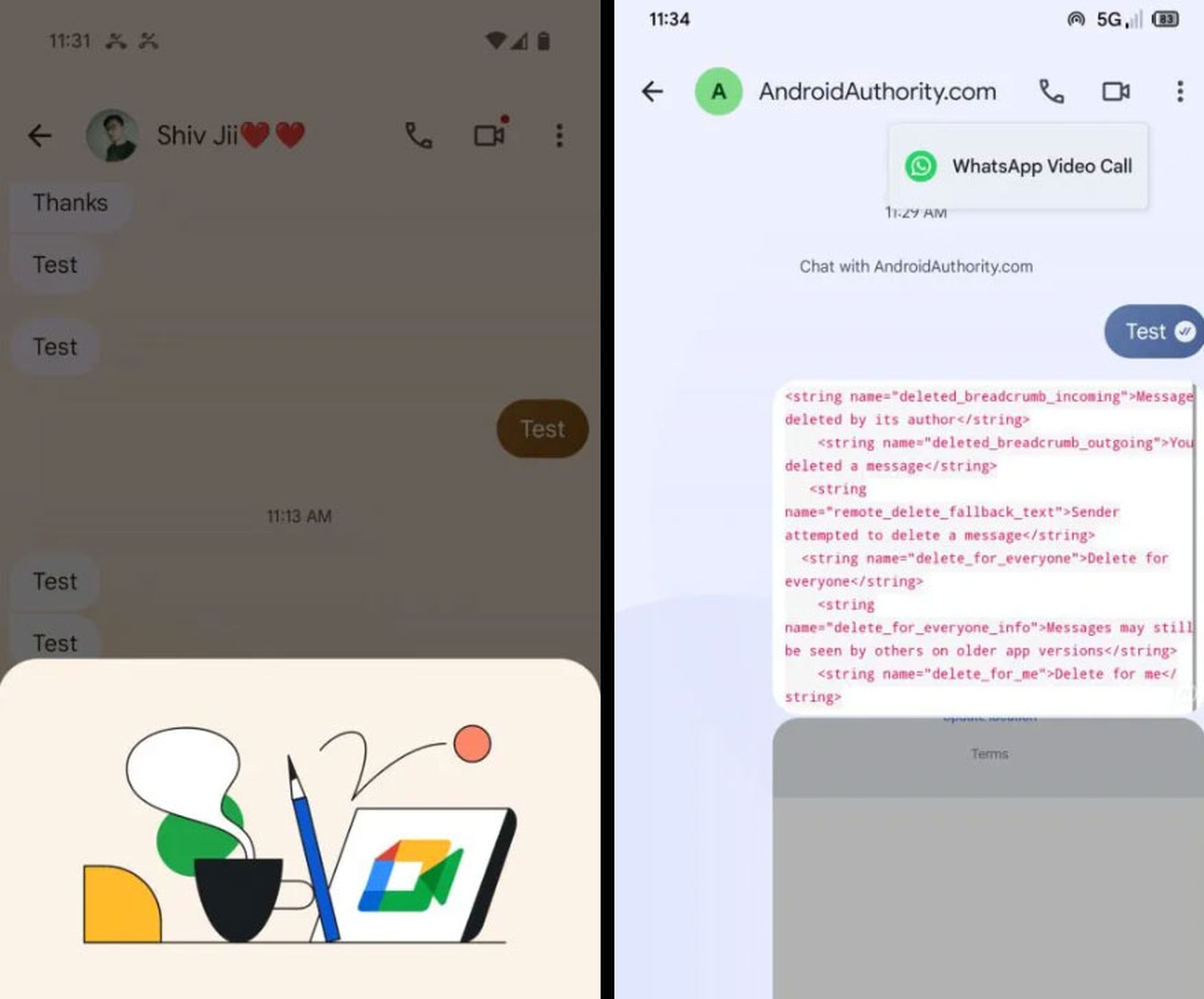 Mensajes de Google integrará WhatsApp