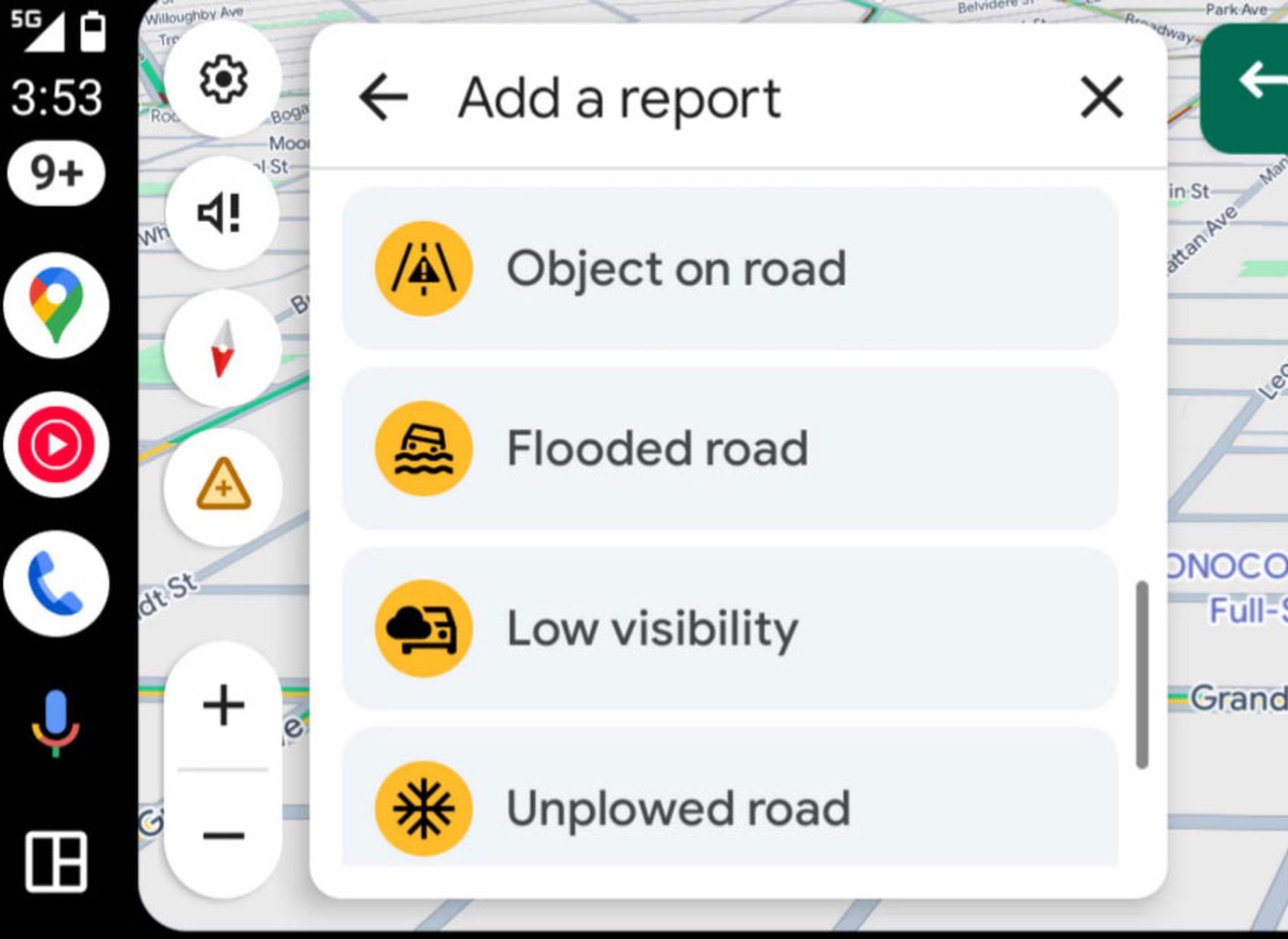 ¿Niebla, lluvia o inundaciones? Google Maps estrena alertas meteorológicas en Android Auto