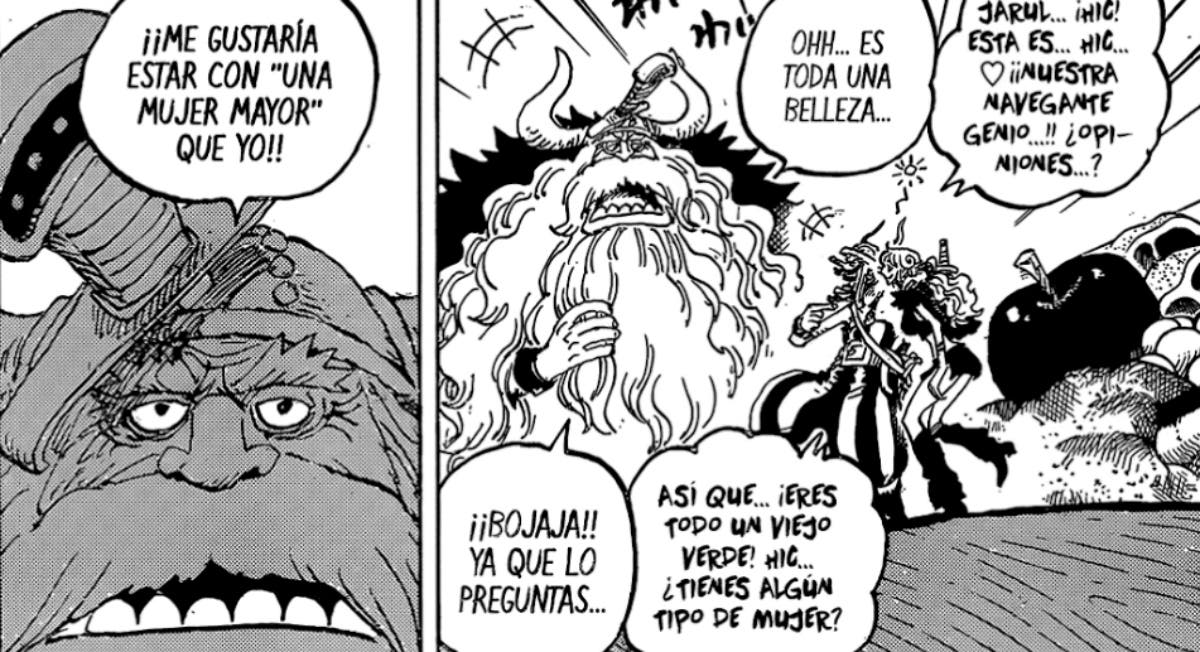 Viñeta del capítulo 1141 de one piece.