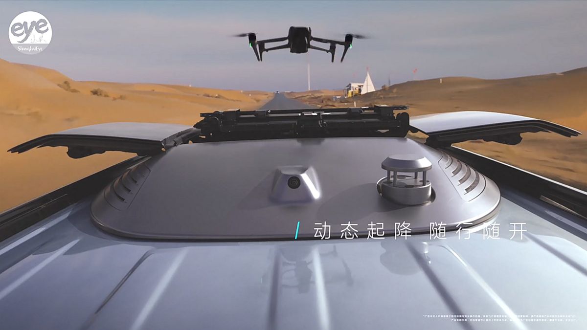 los coches eléctricos chinos de BYD están a otro nivel, ya pueden lanzar drones DJI